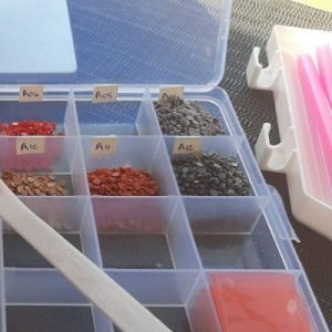 Transparent Plastic Compartment Organizer